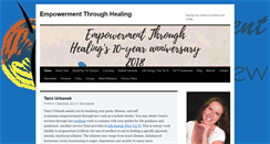 Desktop Screenshot of empowermentthroughhealing.org